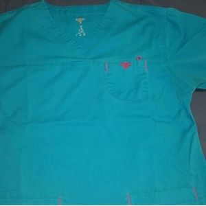 Med couture scrub set