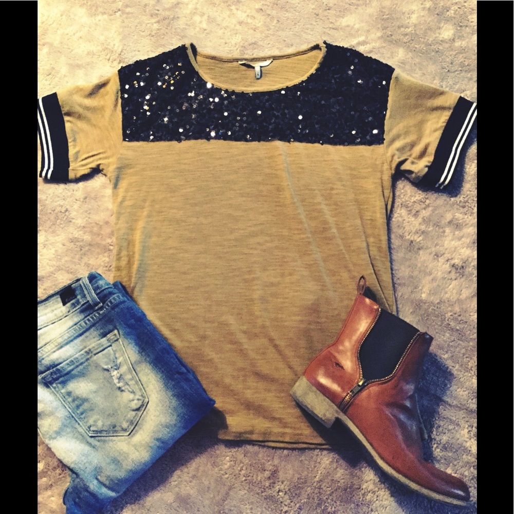 BKE sequin top