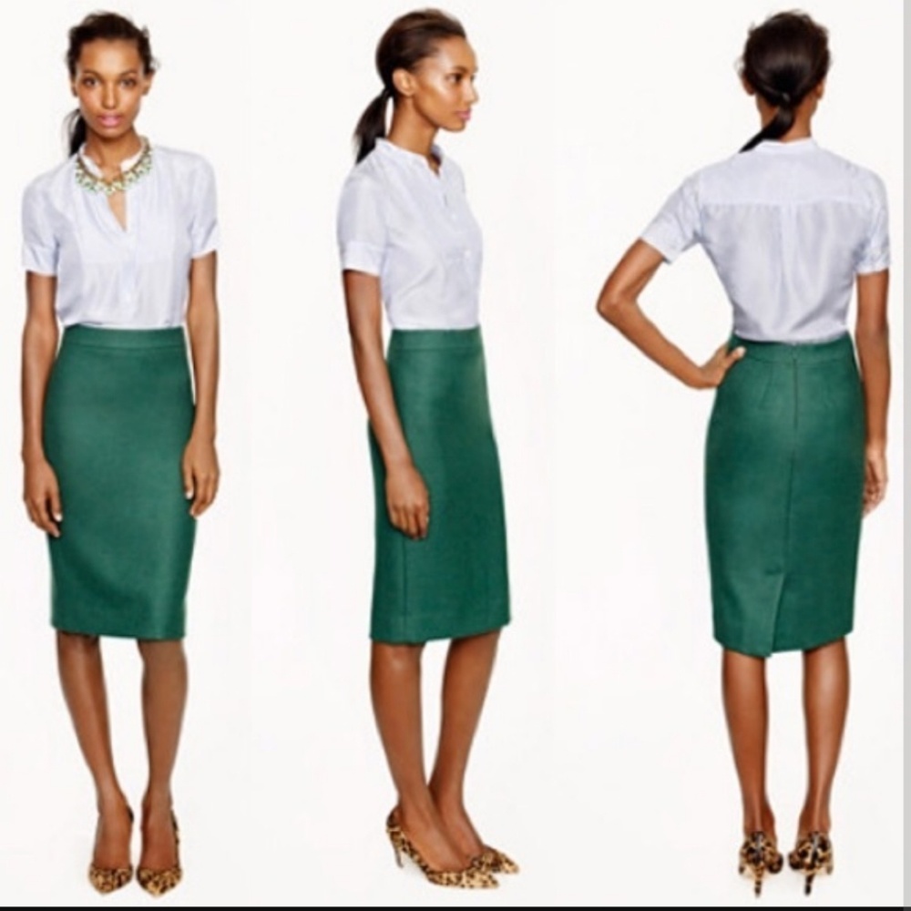 J.crew No 2 Pencil skirt in double serge wool