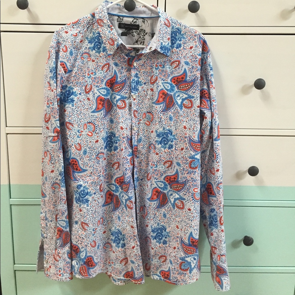 INC International Concepts men's PARTY SHIRT