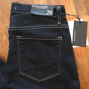 Flying Monkey High Waist Dark Wash Skinny Jeans 29