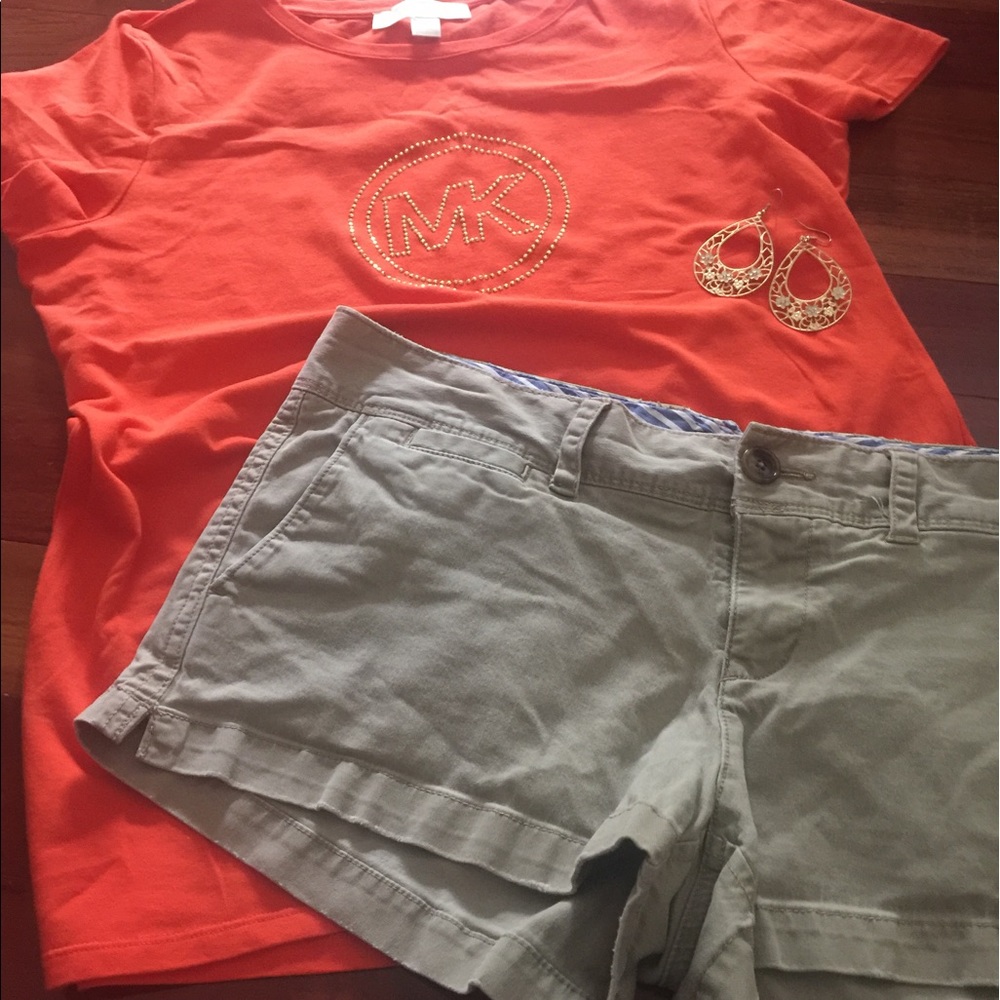 Michael Kors shirt orange