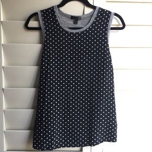J. Crew Polka Dot Tank