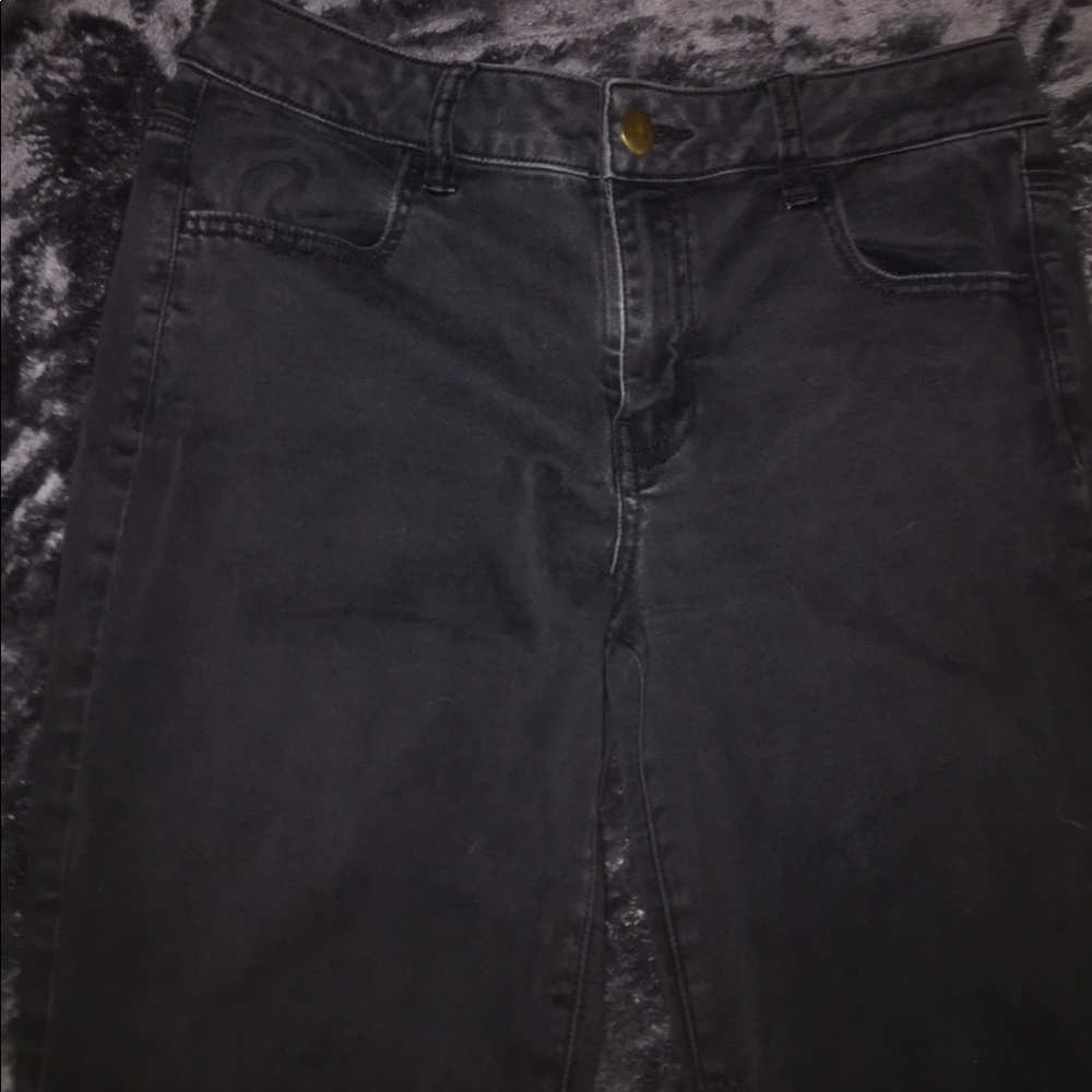 AE Black Skinny Jeans