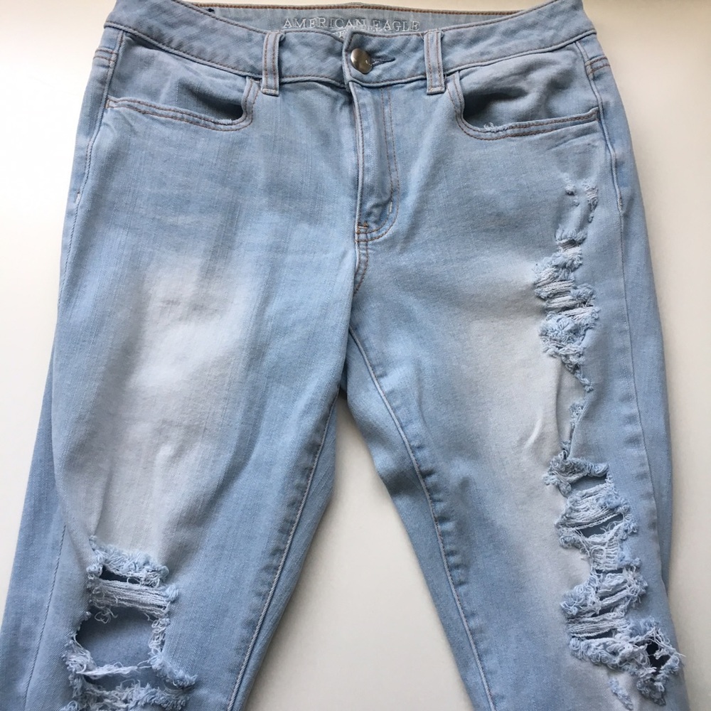 American Eagle ankle crop jeans