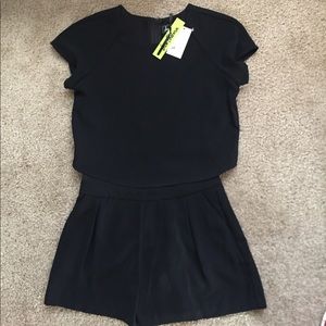 Sam Edelman Black Romper size: 2