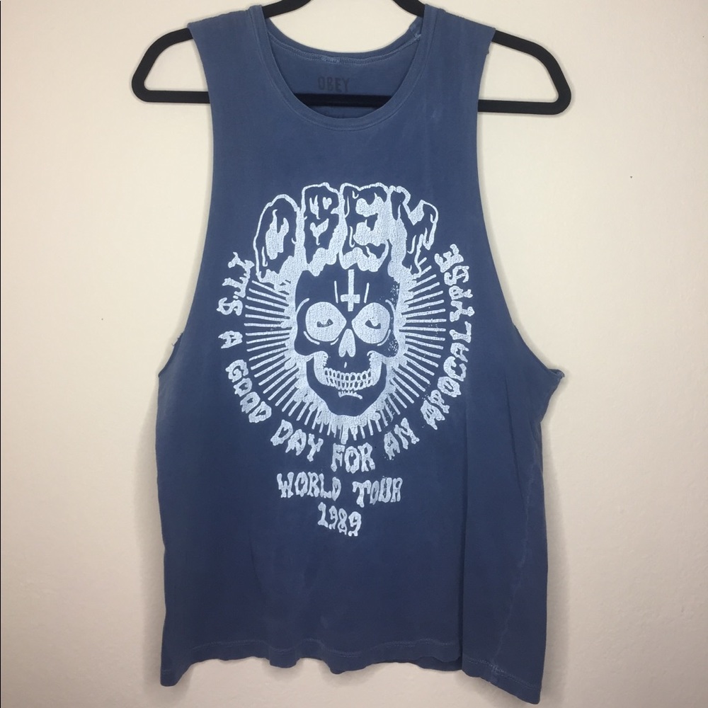 Obey muscle tee