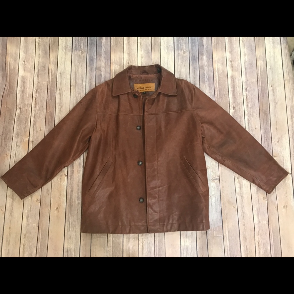 Timberland Men's Leather Coat