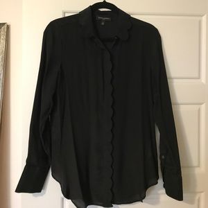 100% SILK BANANA REPUBLIC BLOUSE