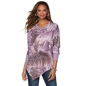 Asymmetrical Melissa McCarthy Top