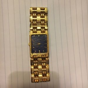 18k electroplated watch