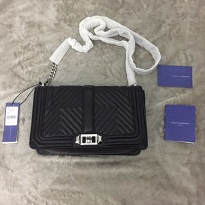 Rebecca Minkoff Geo Quilted Love Crossbody