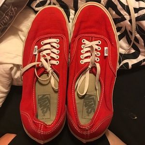 Red vans