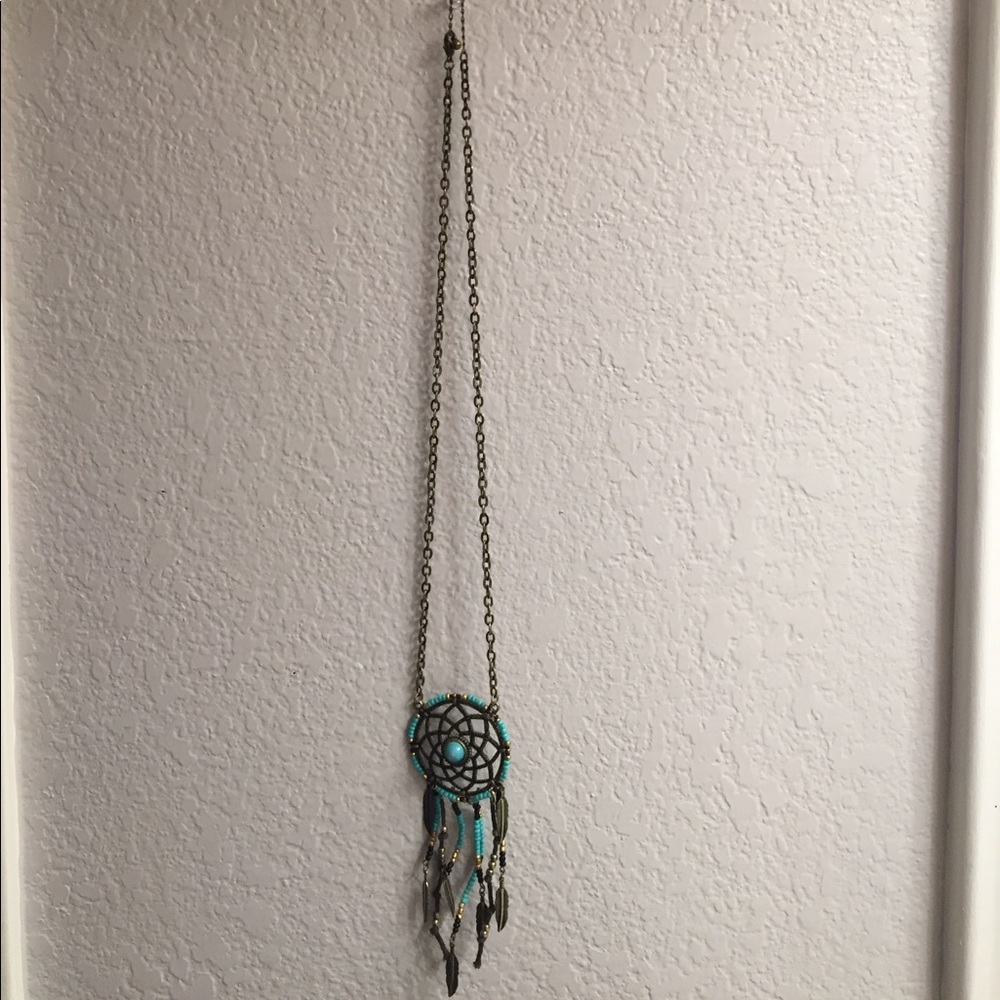 Dream catcher necklace
