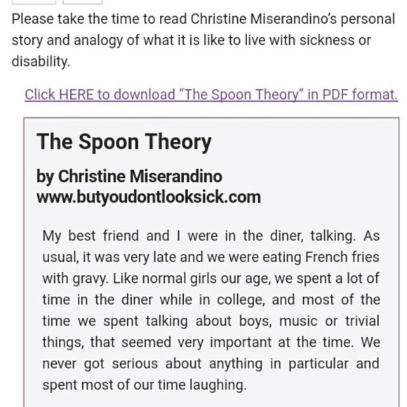 🥄🥄 Spoonies Share & Support Group  🥄🥄 - Picture 2 of 8