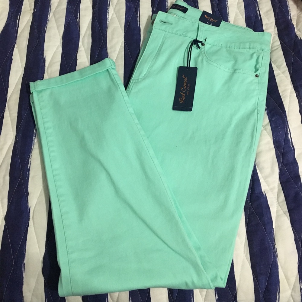 Red Camel Skinny Ankle Pant