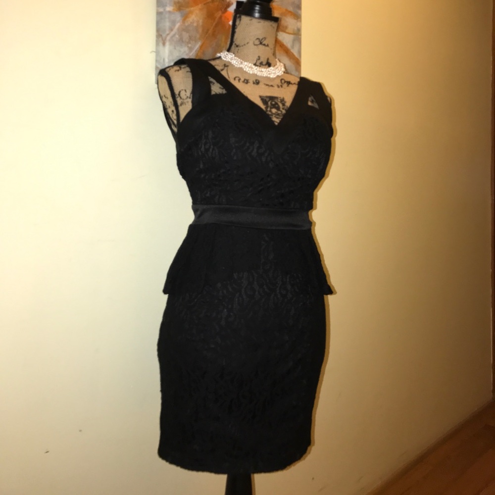 XOXO Peplum Dress