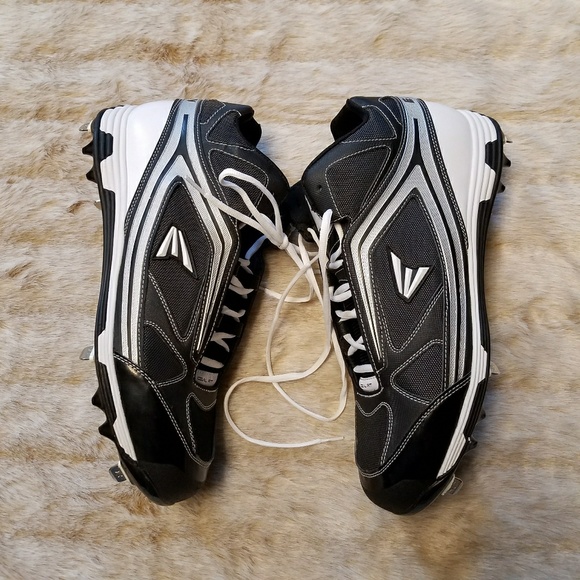 Easton Shoes Mens Easton Black Baseball Cleats Ideal Fit 5 Poshmark