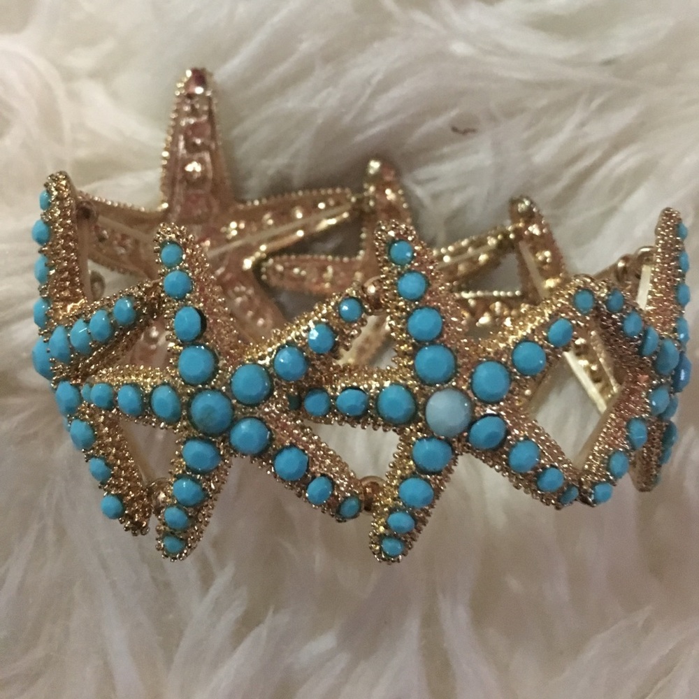 Starfish Blue Bracelet