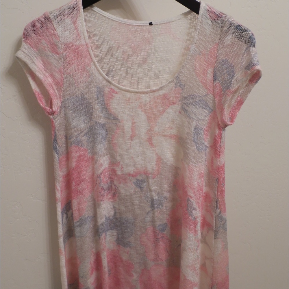 Anthropologie Floral Top