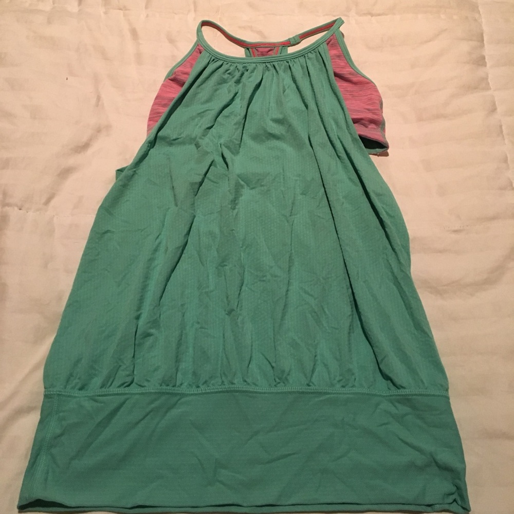 Lululemon Tank with built in bra