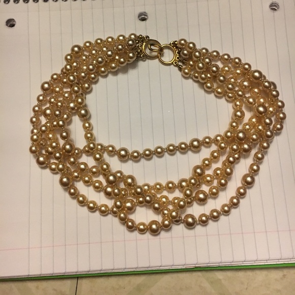 Kay Jewelers Jewelry Custom Gold Pearl Necklace Poshmark