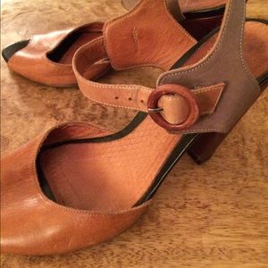 Loved Chie Mihara Soft Leather Heeled Sandals