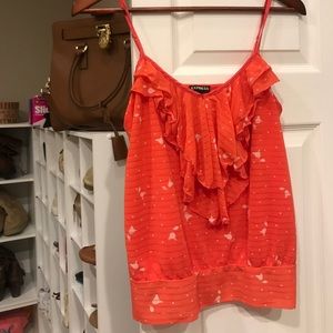 Express Orange-Coral Tank