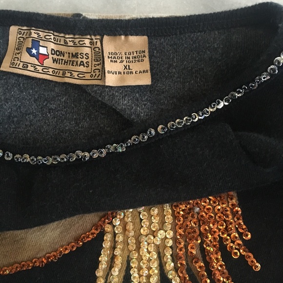 RaRE ViNtAgE WilD h0rSes seQuinEd shiRt - Picture 5 of 11