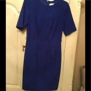 Royal blue dress