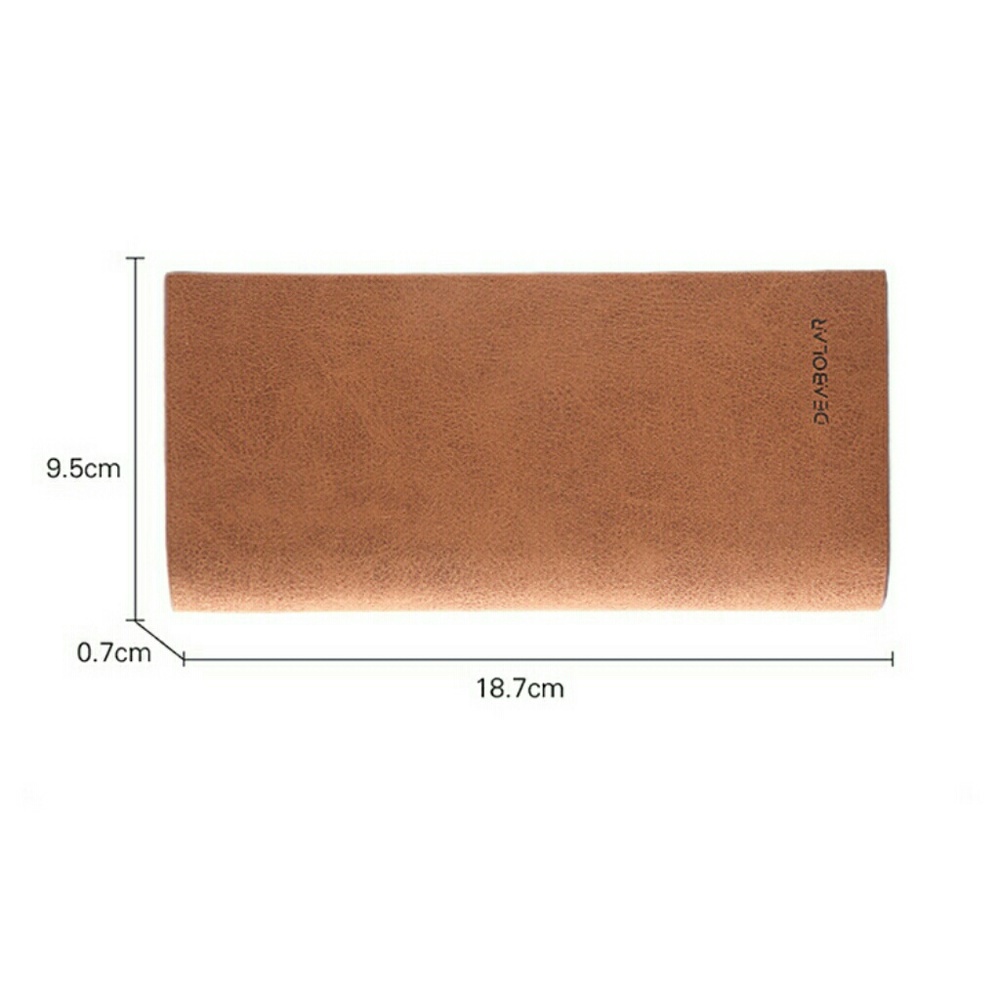 Ultra Thin Men's Long Wallet - Picture 3 of 8