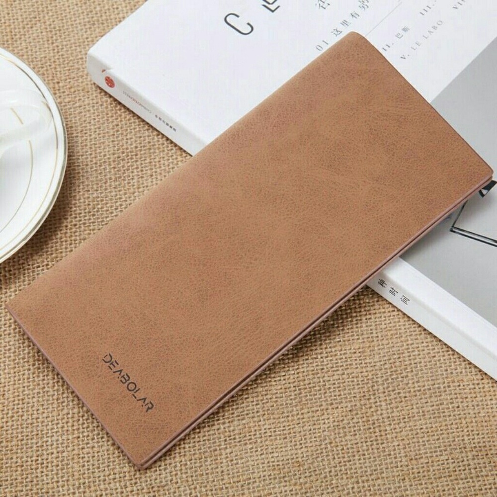 Ultra Thin Men's Long Wallet - Picture 7 of 8