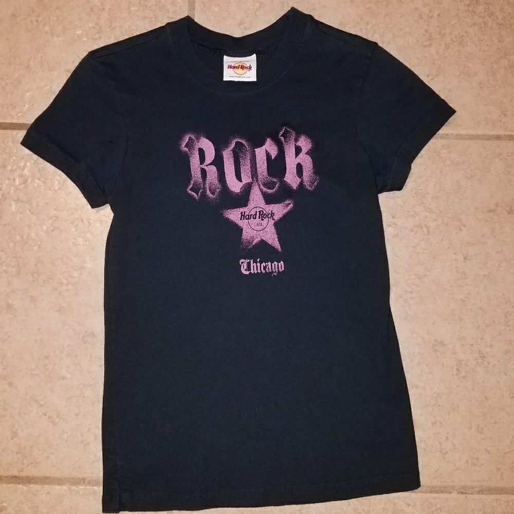 Hard Rock Cafe Chicago tee size SMALL