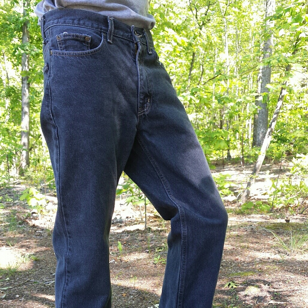 Black Denim Jeans