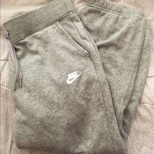 grey nike sweats