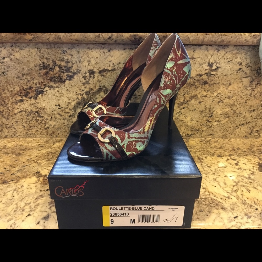 Carlos Santana Roulette High Heels