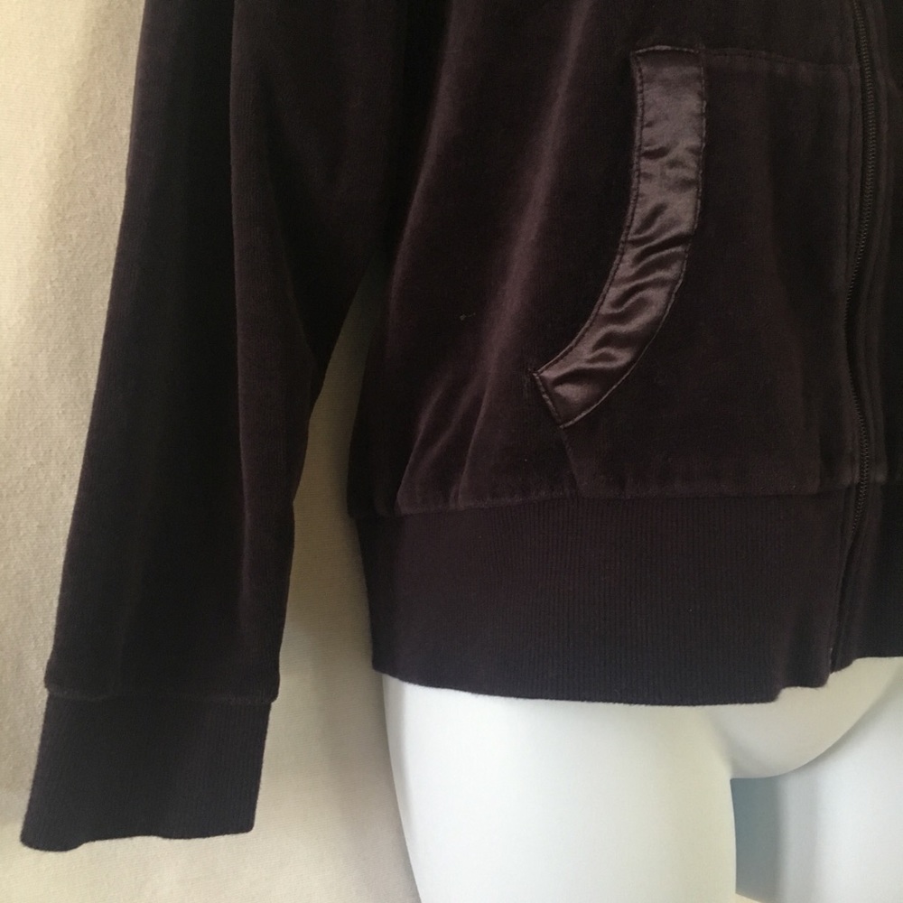 CalVin KleiN crYsTals fUll ziP ho0diE - Picture 5 of 5