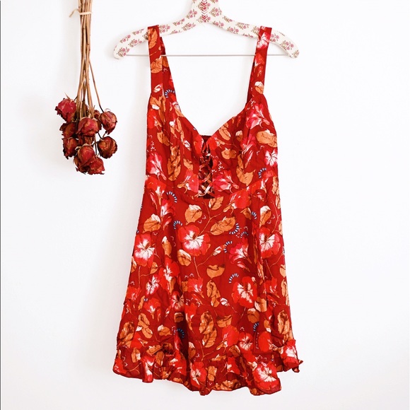 Free People Dresses & Skirts - BNWOT Free People Lattice Lovers slip dress!