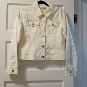White Jean Jacket