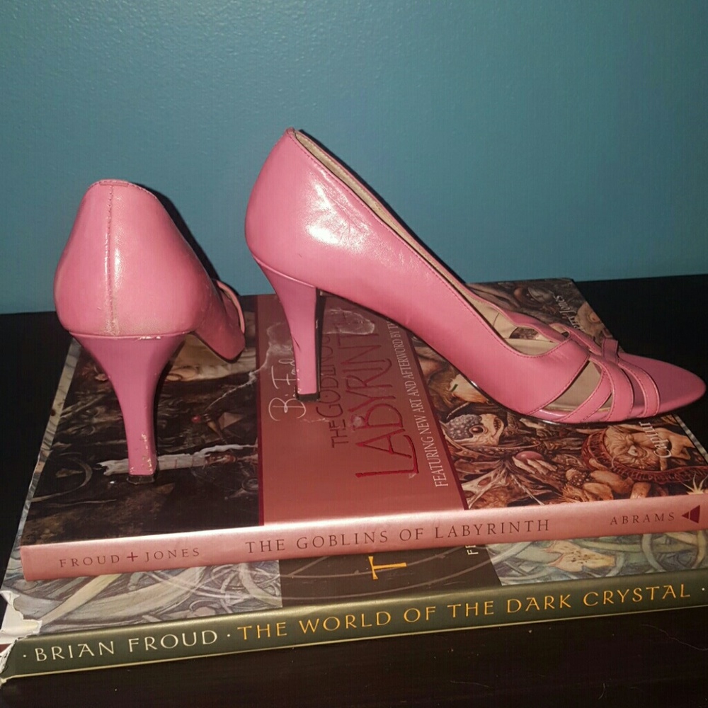 Vintage nine west peep toe - Picture 3 of 4