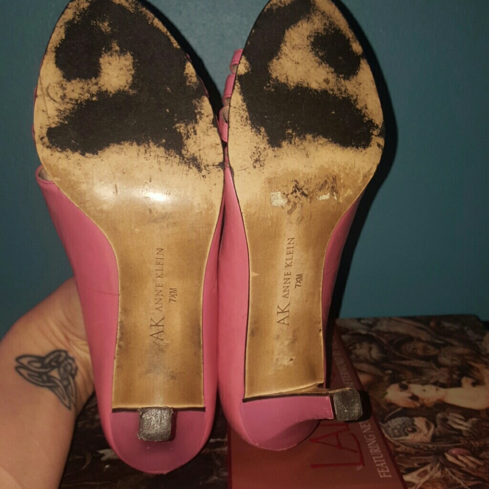 Vintage nine west peep toe - Picture 4 of 4