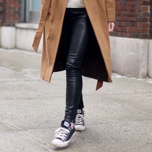 Uniqlo Faux Leather Leggings