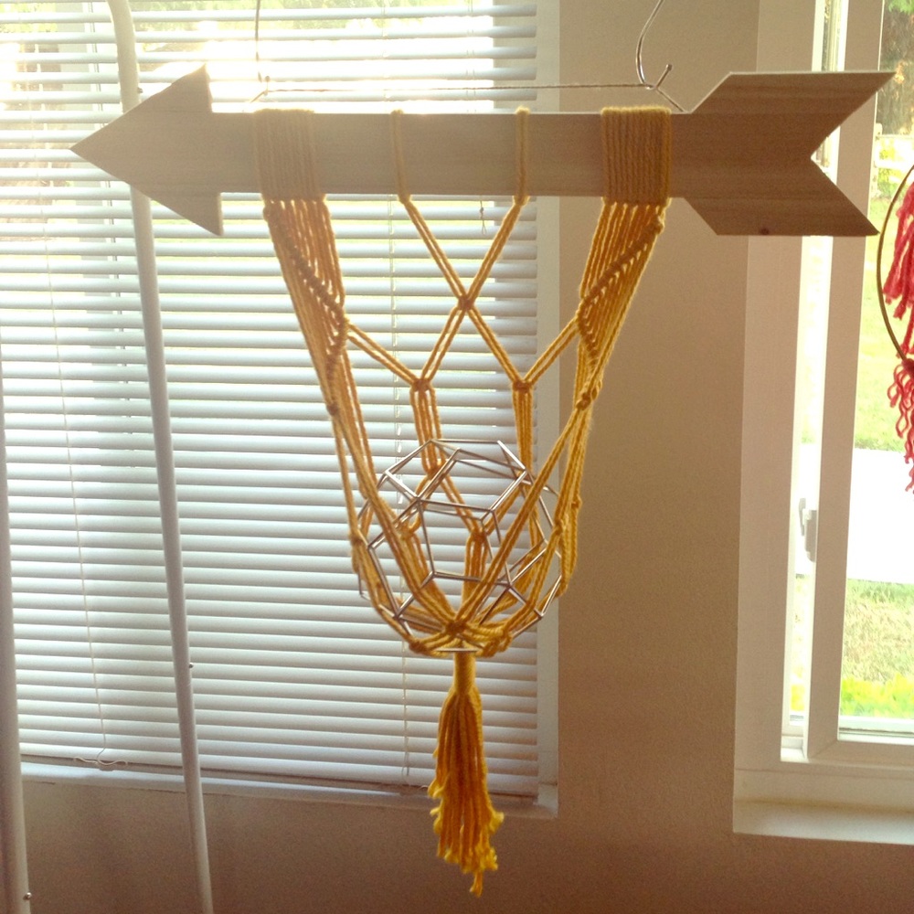 ☀️Clearance☀️Arrow Macrame Plant Hanger