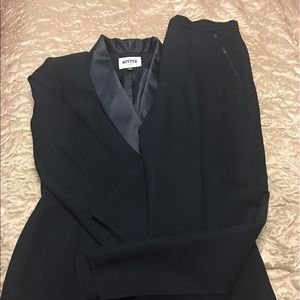 Black pant suit