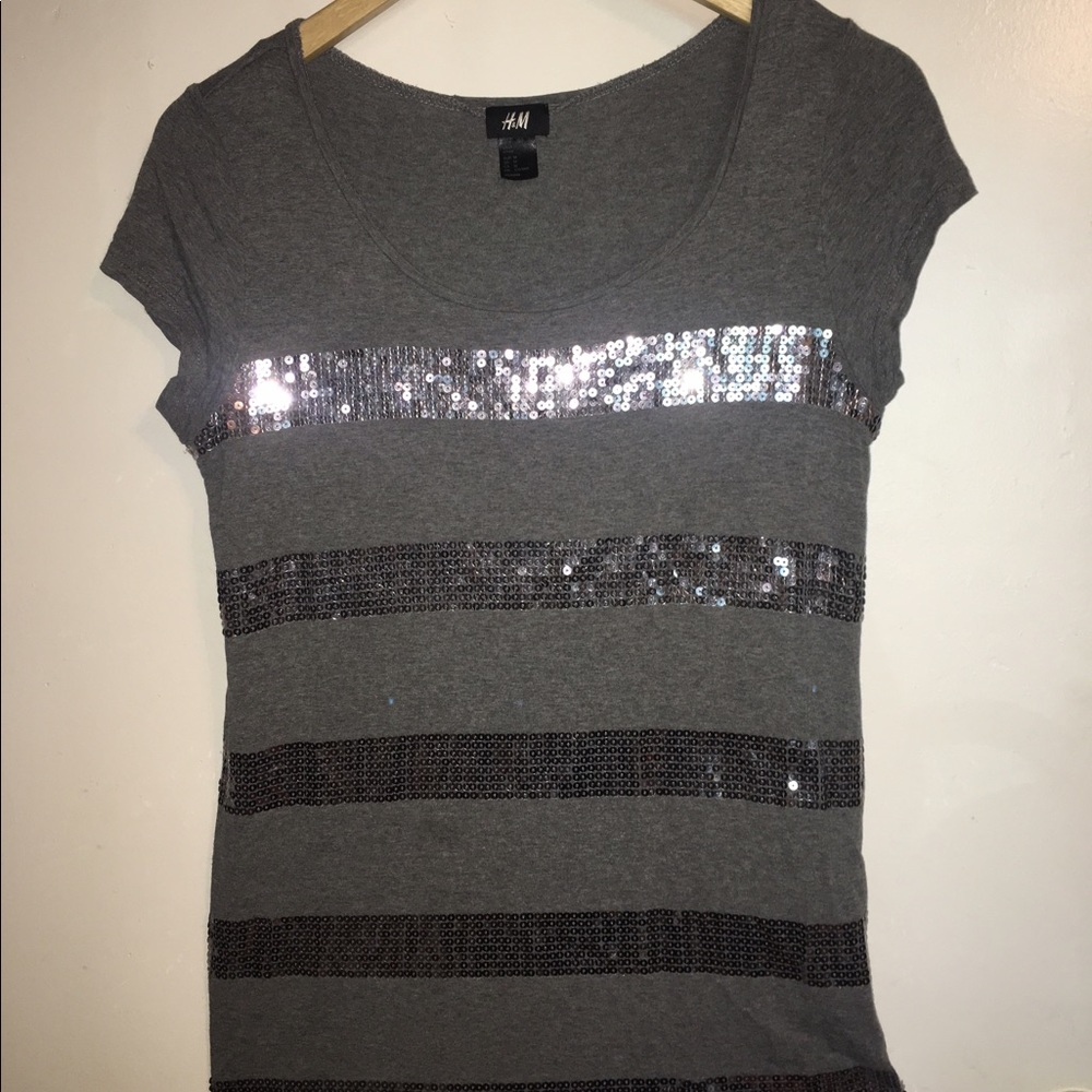 Sequin Tee