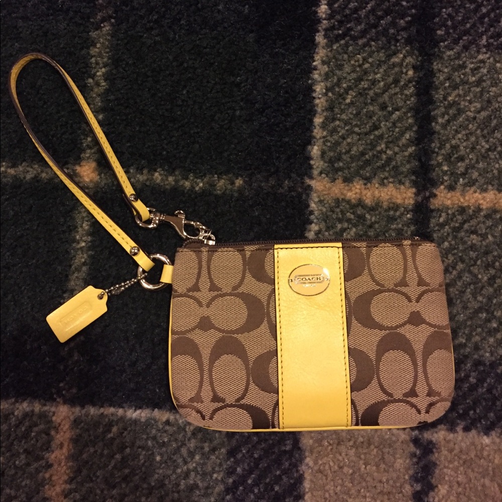 Coach wristlet