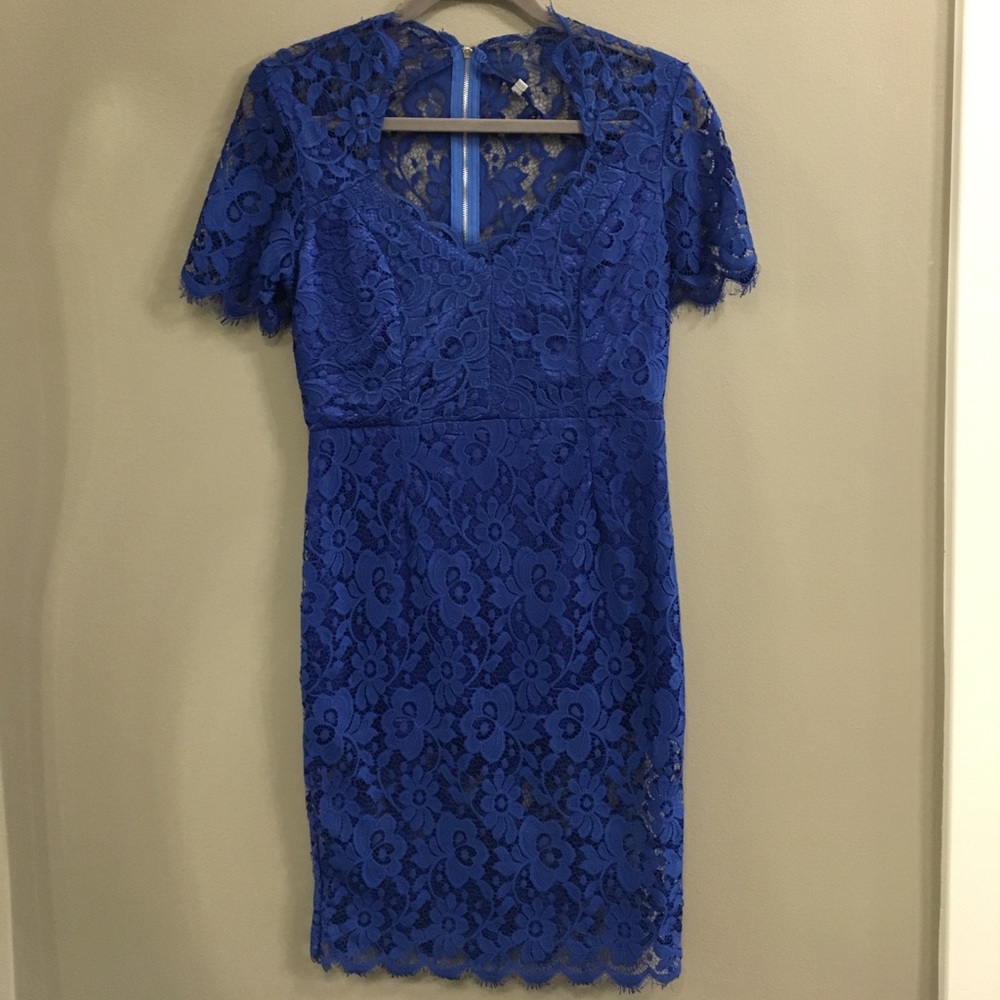 Blue Lace Dress