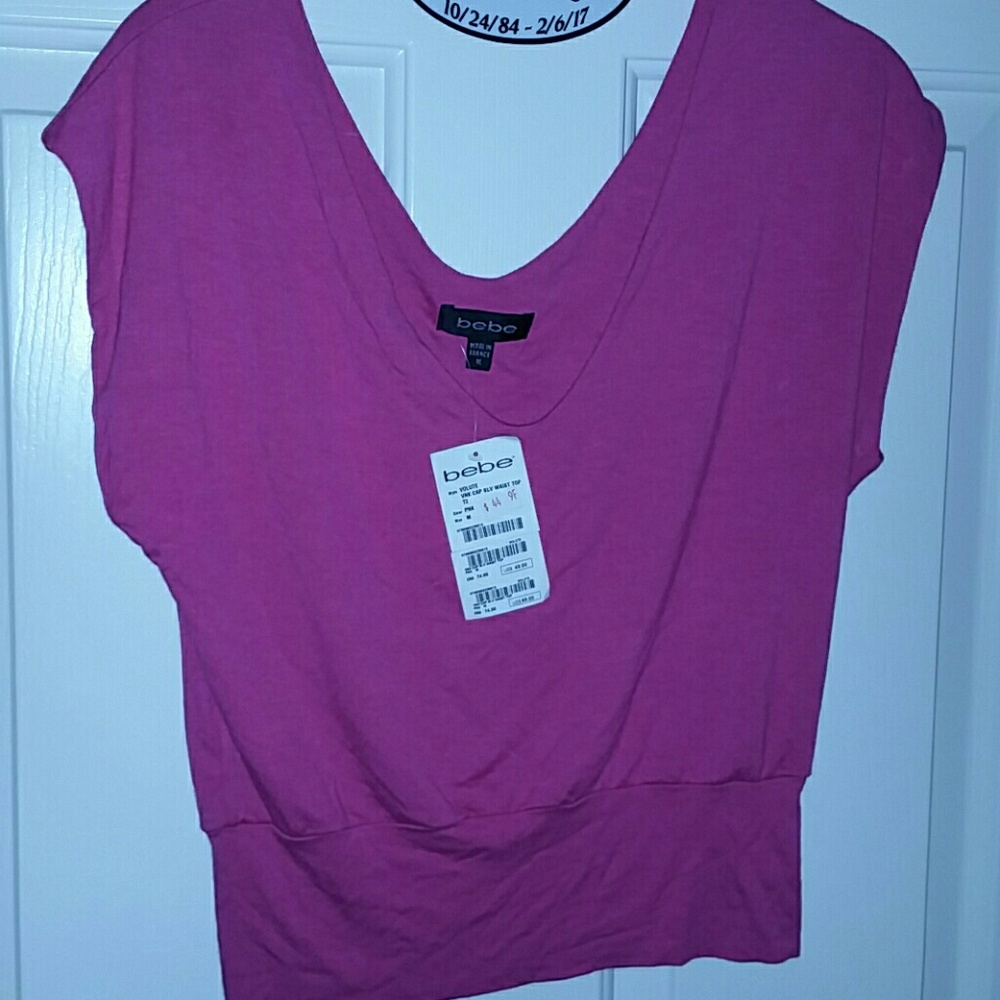 Bebe cropped top