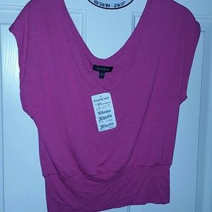 Bebe cropped top