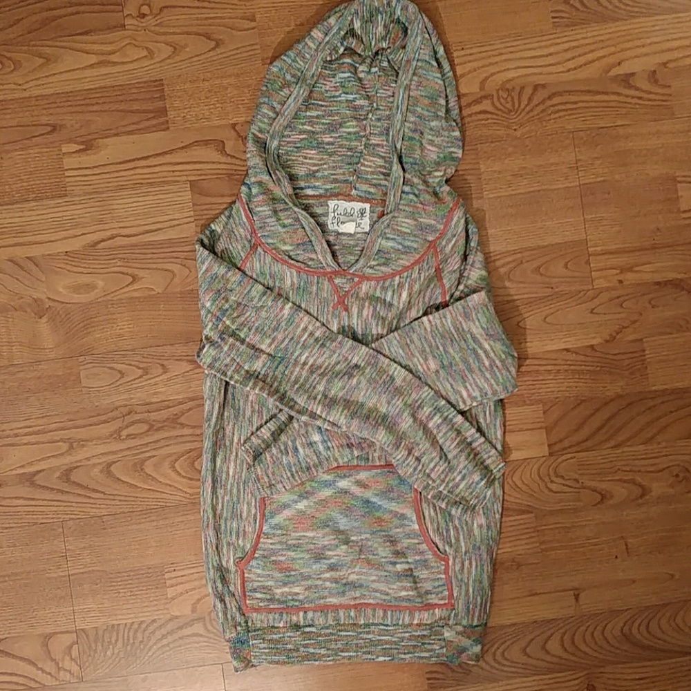 Anthropologie Field Flower Hoodie